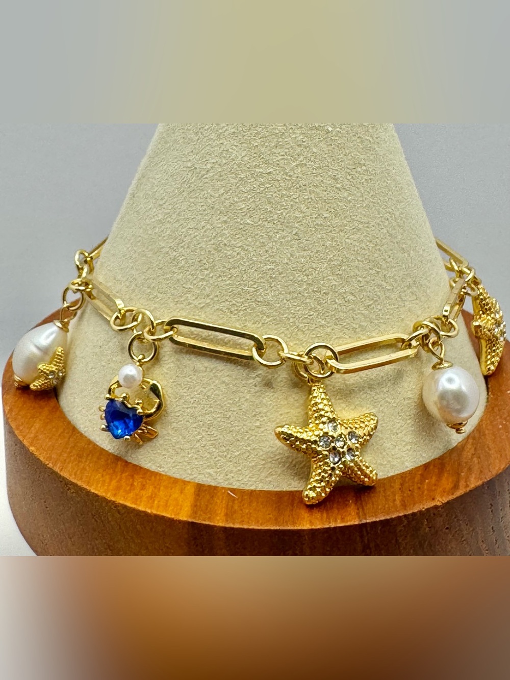 Kate Spade Sea Star Charm Bracelet NEW - Picture 2 of 6